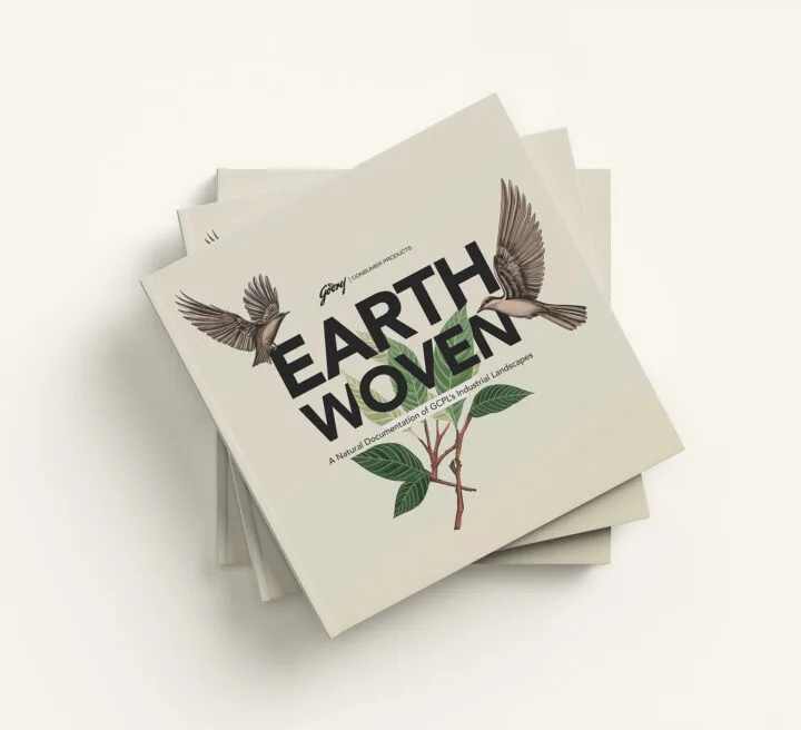 Earth Woven book cover for Godrej
