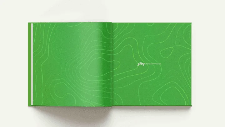 Godrej book design spread